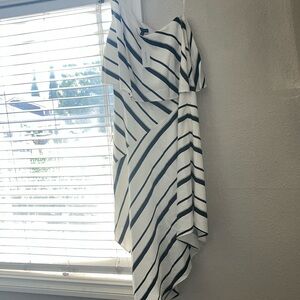 Banana Republic Black and White Dress